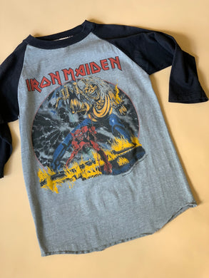 1982 IRON MAIDEN - THE NUMBER OF THE BEAST TEE